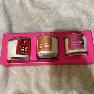 Bath & Body Works Mini Candle set